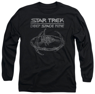 Long Sleeve: Star Trek - Deep Space 9 Station T-Shirt