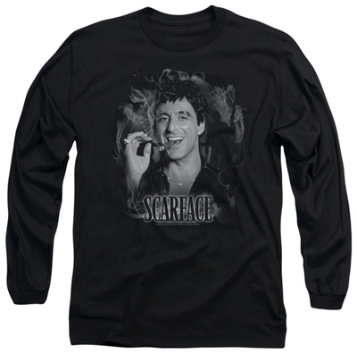 Long Sleeve: Scarface - Smokey Scar T-Shirt