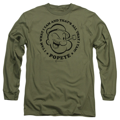 Long Sleeve: Popeye - I Yam T-Shirt