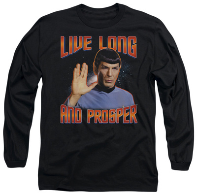 Long Sleeve: Star Trek - Live Long And Prosper T-Shirt