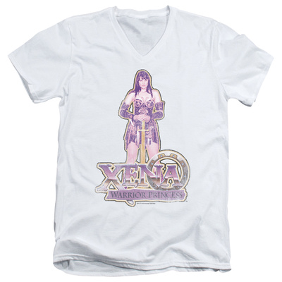 Xena: Warrior Princess - Stand V-Neck T-shirts!