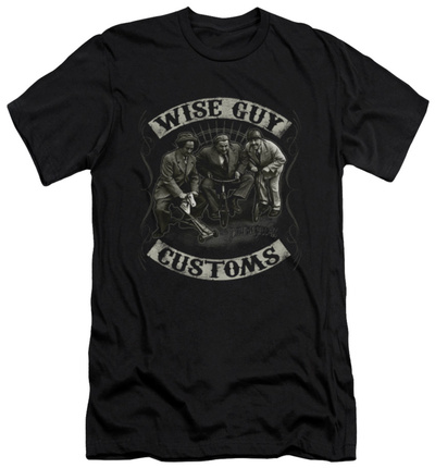 The Three Stooges - Wise Guy Customs (slim fit) T-Shirt