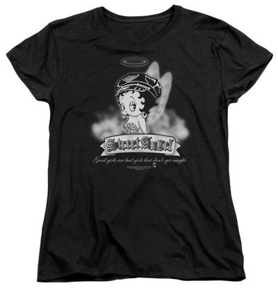 Womens: Betty Boop - Street Angel T-shirts