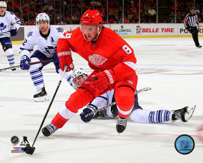 Justin Abdelkader 2014-15 Action Photo