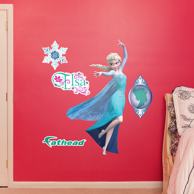 Disney Frozen - Elsa Fathead Jr. Wall Decal