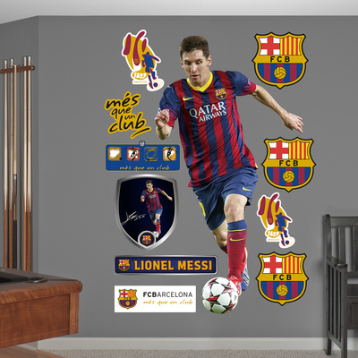 Lionel Messi - No. 10 Wall Decal