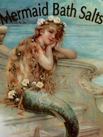 Mermaid Bathsalts Giclee Print