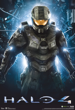 Halo 4 Teaser Video Game Poster Prints