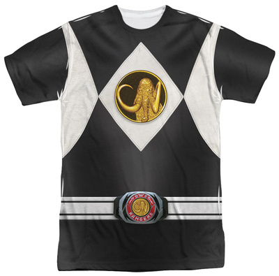 Power Rangers - Black Ranger Uniform Shirts