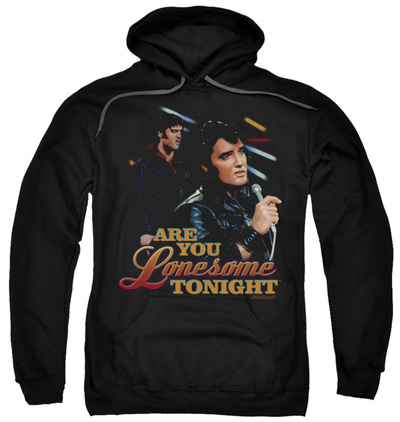 Hoodie: Elvis Presley - Are You Lonesome Pullover Hoodie