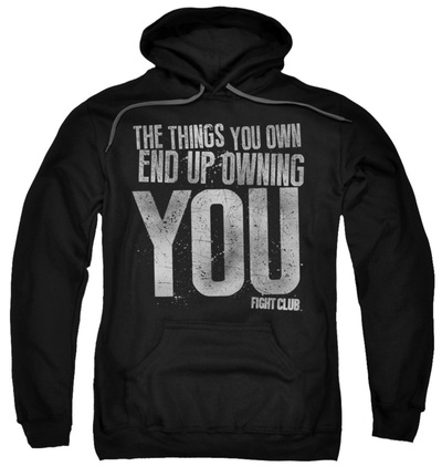 Hoodie: Fight Club - Owning You Pullover Hoodie