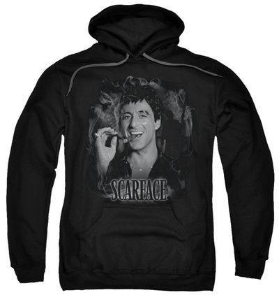 Hoodie: Scarface - Smokey Scar Pullover Hoodie