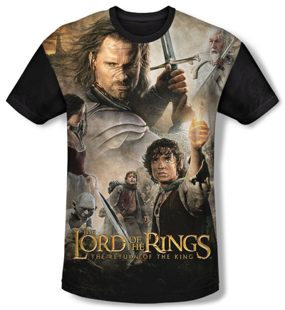 Youth: The Lord Of The Rings: The Return Of The King - King Poster(black back) T-Shirt