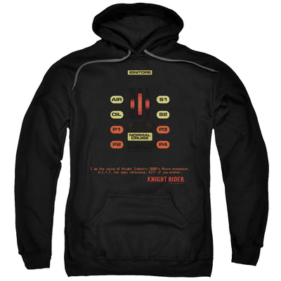 Hoodie: Knight Rider - Kitt Consol Pullover Hoodie