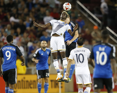 Jun 28, 2014 - MLS: Los Angeles Galaxy vs San Jose Earthquakes - Gyasi Zardes Photo by Robert Stanton