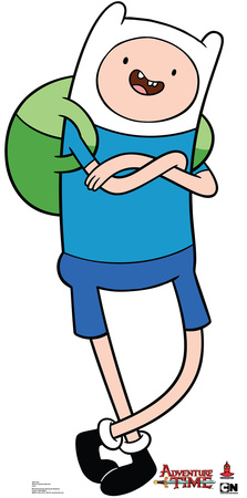 Cartoon Network Adventure Time - Finn Lifesize Standup Cardboard Cutouts