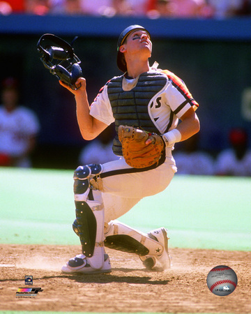 Craig Biggio 1989 Action Photo