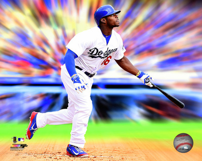 Yasiel Puig Motion Blast Photo