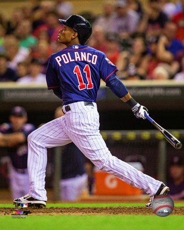 Jorge Polanco 2014 Action Photo