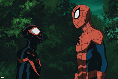 Ultimate SpiderMan - Animation 2015 Stills Posters