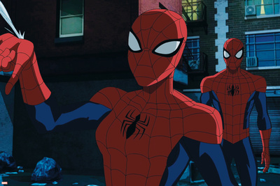 Ultimate SpiderMan - Animation 2015 Stills Poster