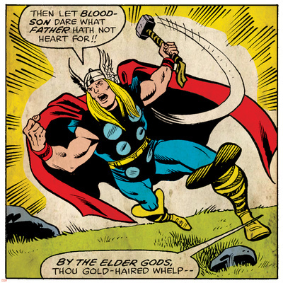 Marvel Comics Retro Style Guide: Thor Posters