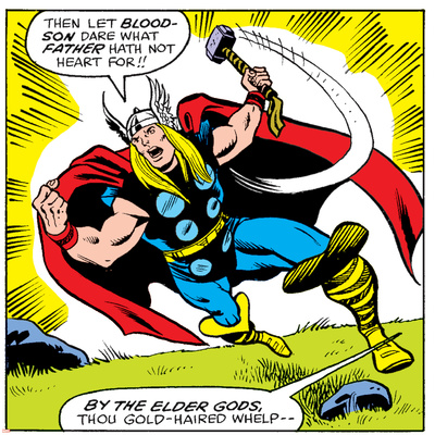 Marvel Comics Retro Style Guide: Thor Prints
