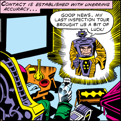 Marvel Comics Arnim Zola - Panel Art Photo