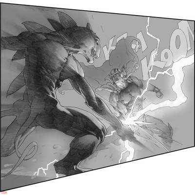 Avengers Assemble - 2014 Pencil Panel Art Photo