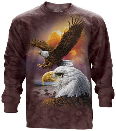 Long Sleeve: Eagle & Clouds T-Shirt