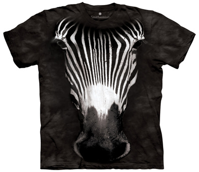 Big Face Grevys Zebra T-shirts