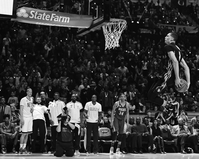 Slam Dunk Contest Photo by Brian Babineau