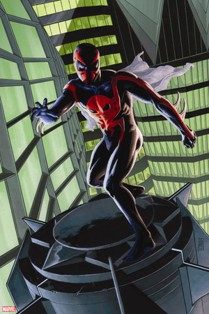 Ultimate Spider-Man Style Guide: Spider-Man 2099 Plastic Sign