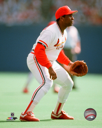 Terry Pendleton 1989 Action Photo