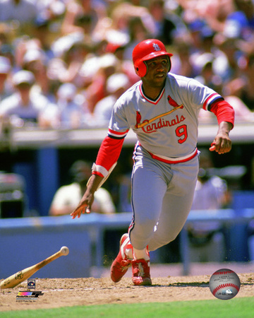 Terry Pendleton 1989 Action Photo