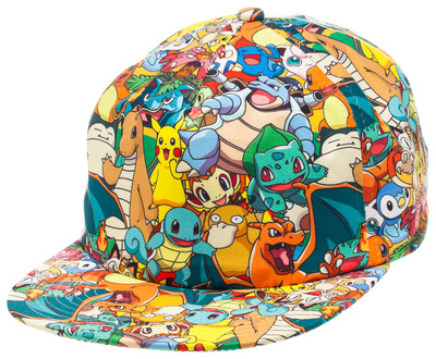 Pokemon - AOP Sublimated Cap Hat