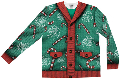 Long Sleeve: Lick My Candy Cane Xmas Sweater Tee T-shirts