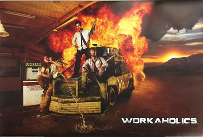 Workaholics - Gas Station Print