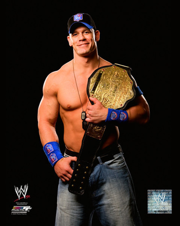 John Cena 2009 With Belt Photo