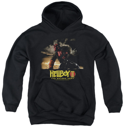 Youth Hoodie: Hellboy II - Poster Art Pullover Hoodie