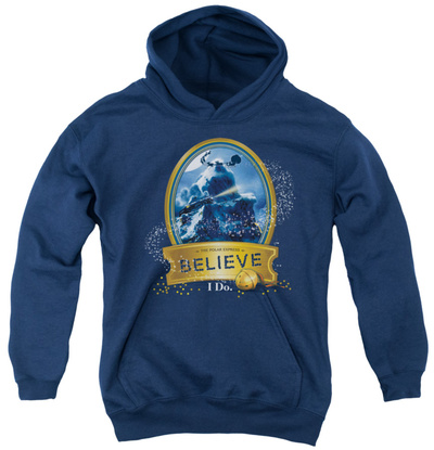 Youth Hoodie: Polar Express - True Believer Pullover Hoodie