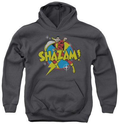 Youth Hoodie: Shazam - Power Bolt Pullover Hoodie