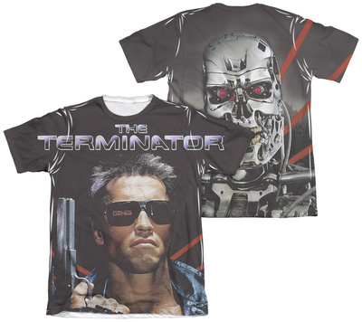 Terminator - Poster (Front - Back Print) Shirts