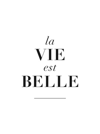 La Belle est Vie Art by Brett Wilson