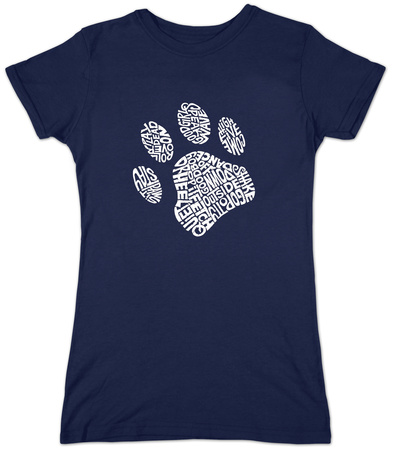 Womans: Dog Paw T-shirts