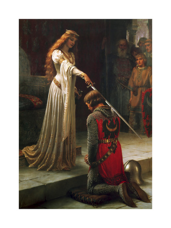 The Accolade, 1901 Giclee Print by Edmund Blair Leighton