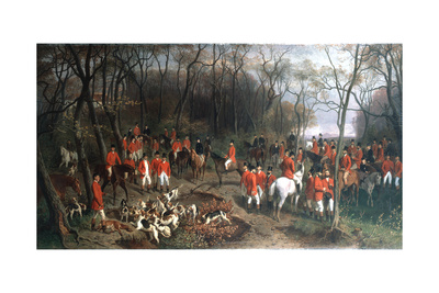 Elizabeth at the Hunt, Late 19th Century Giclee Print by Wilhelm Richter