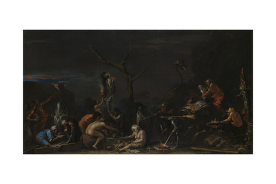 Witches at their Incantations, C. 1646 Giclee Print by Salvatore Rosa