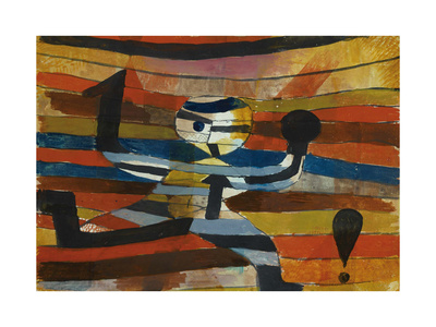 Runner - Hooker - Boxer, 1920 Giclee Print by Paul Klee