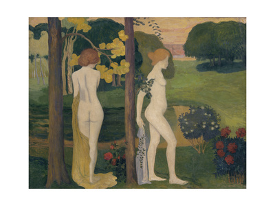 Two Nude in a Landscape Giclee Print by Aristide Maillol